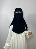 Charger l'image dans la visionneuse de la galerie, Niqab/Sitar Afiya Noir