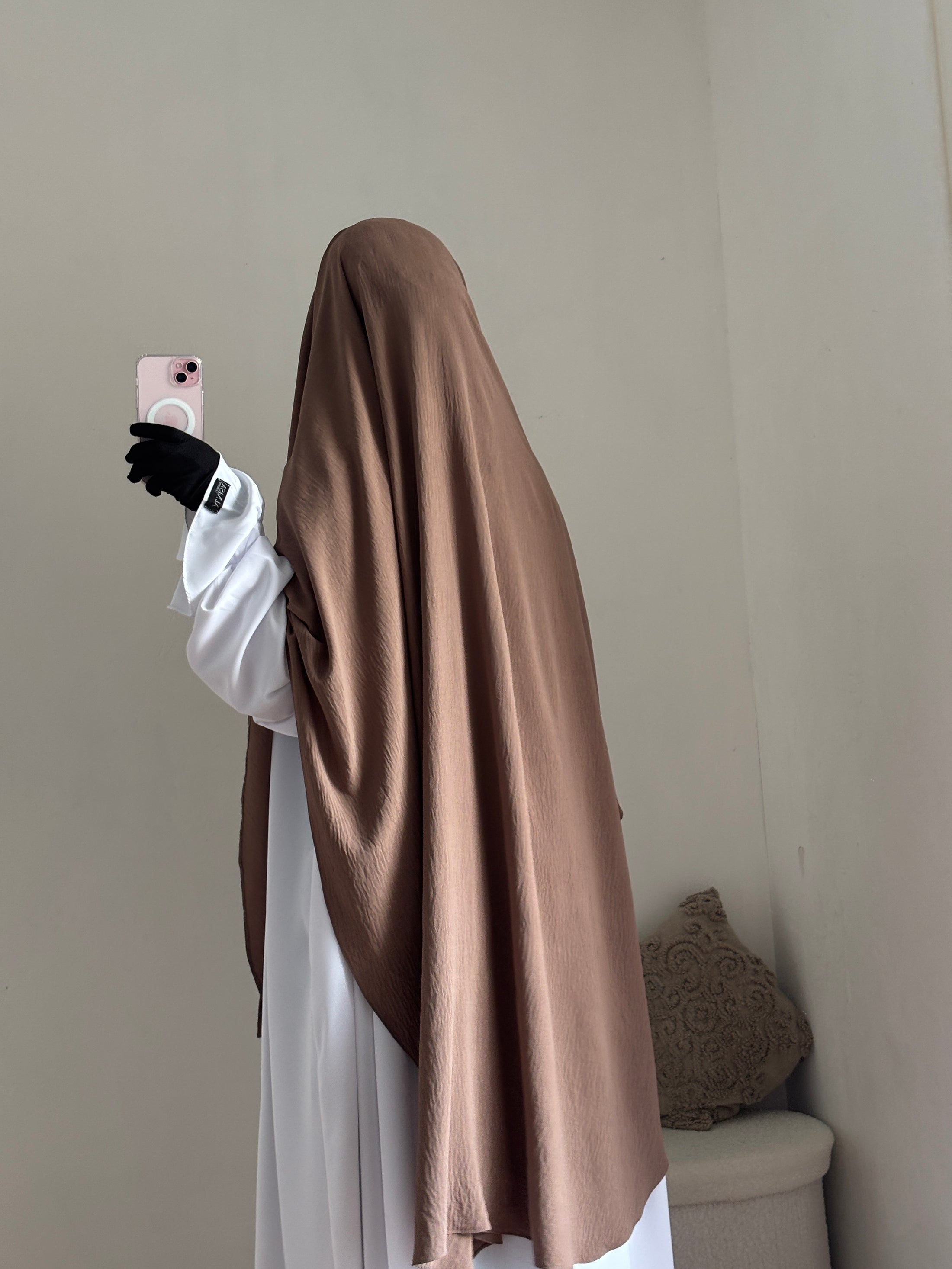 Rounded Khimar Maleeka Jazz