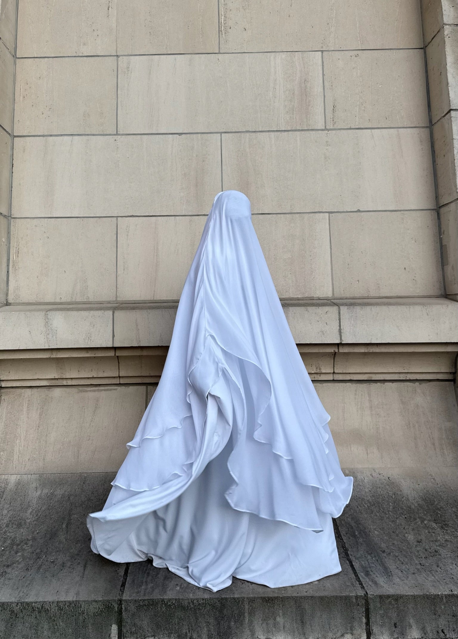 Khimar Tarha 2 voiles arrondi