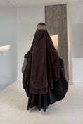 Charger l'image dans la visionneuse de la galerie, Khimar Tarha 2 voiles arrondi
