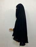 Charger l'image dans la visionneuse de la galerie, Niqab indonésiya Noir New