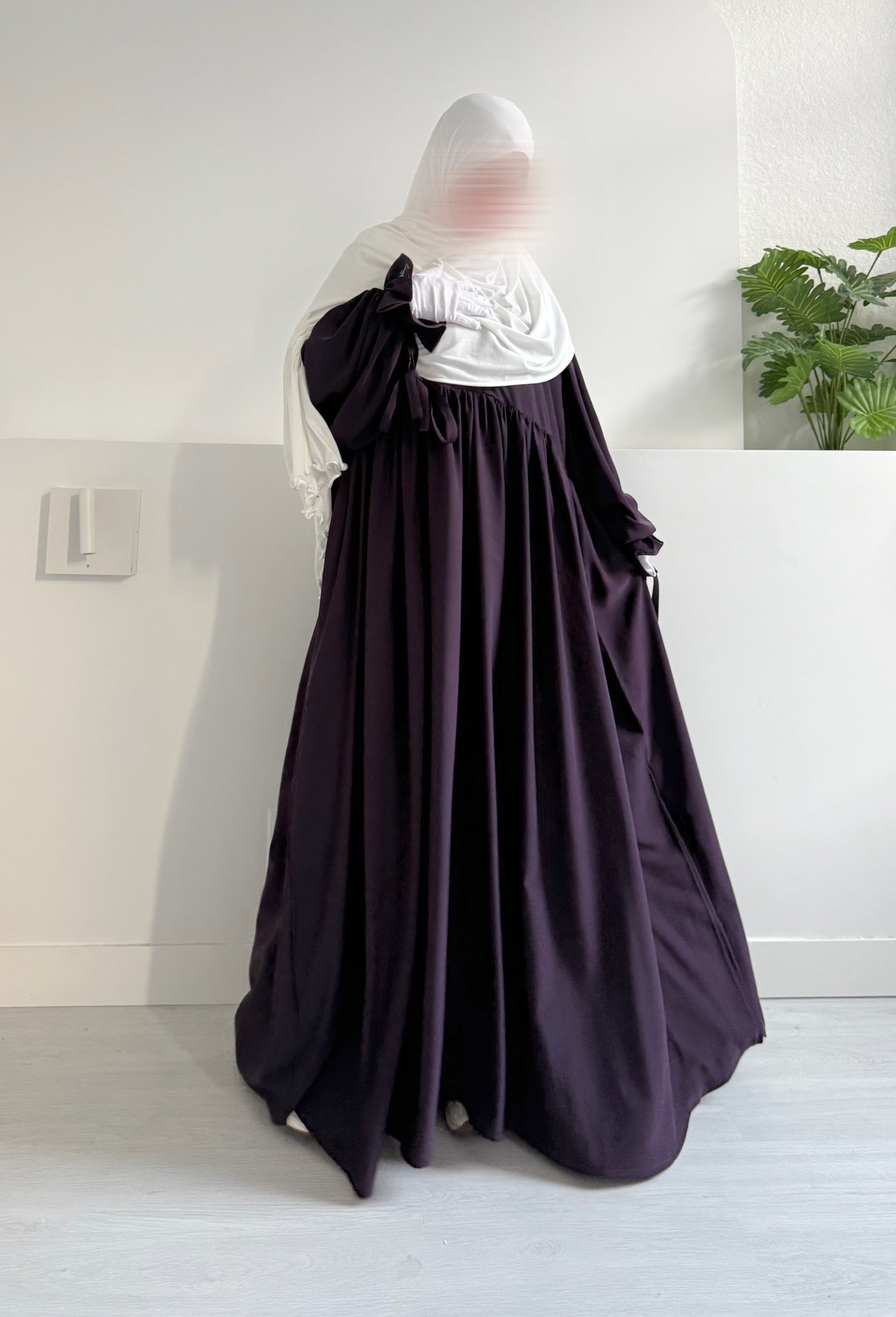 Abaya Balqis Soie de médine