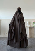 Charger l'image dans la visionneuse de la galerie, Jilbab 2 pièces Jupe Soie de Médine