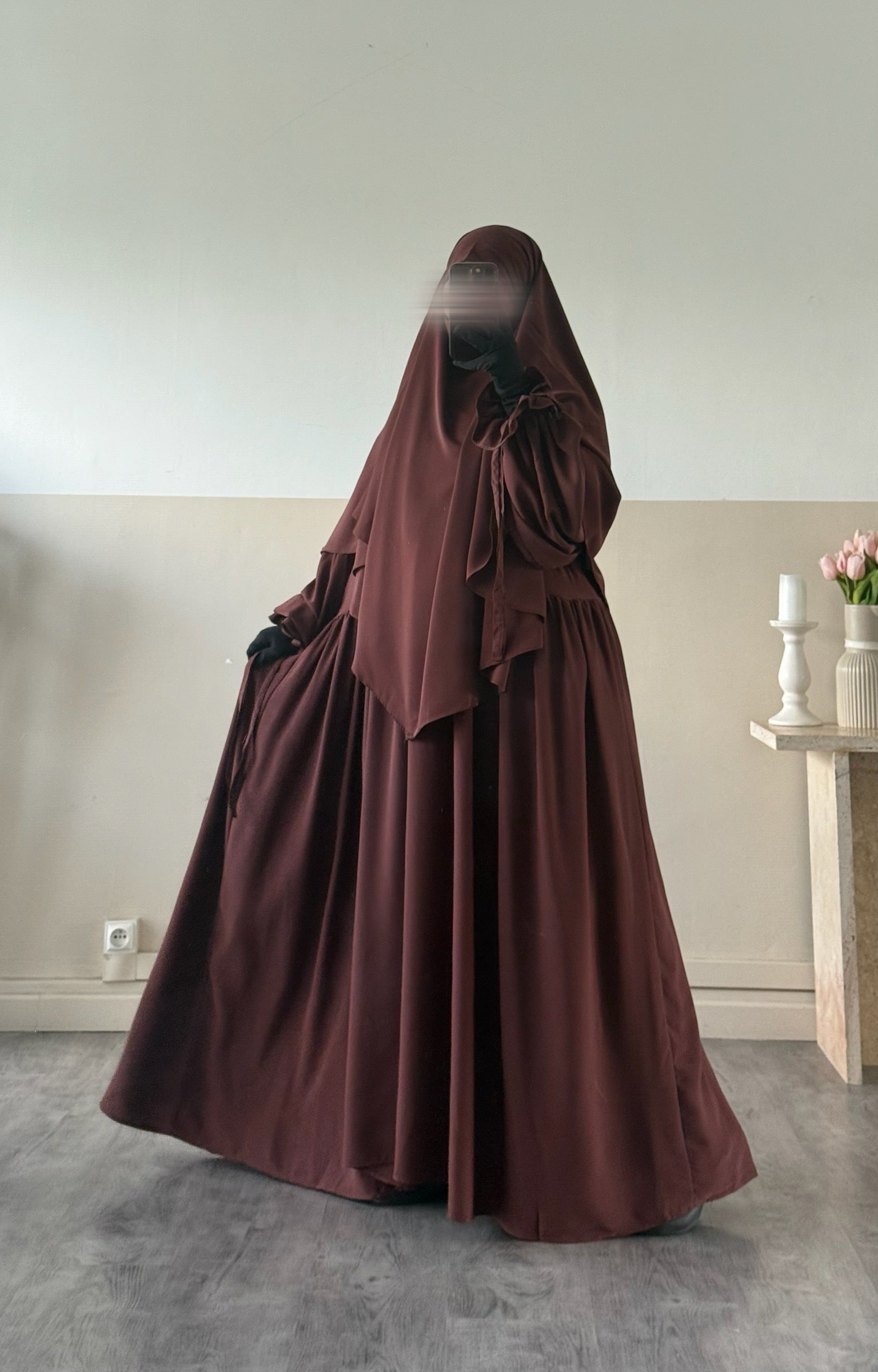 Abaya Balqis Soie de médine