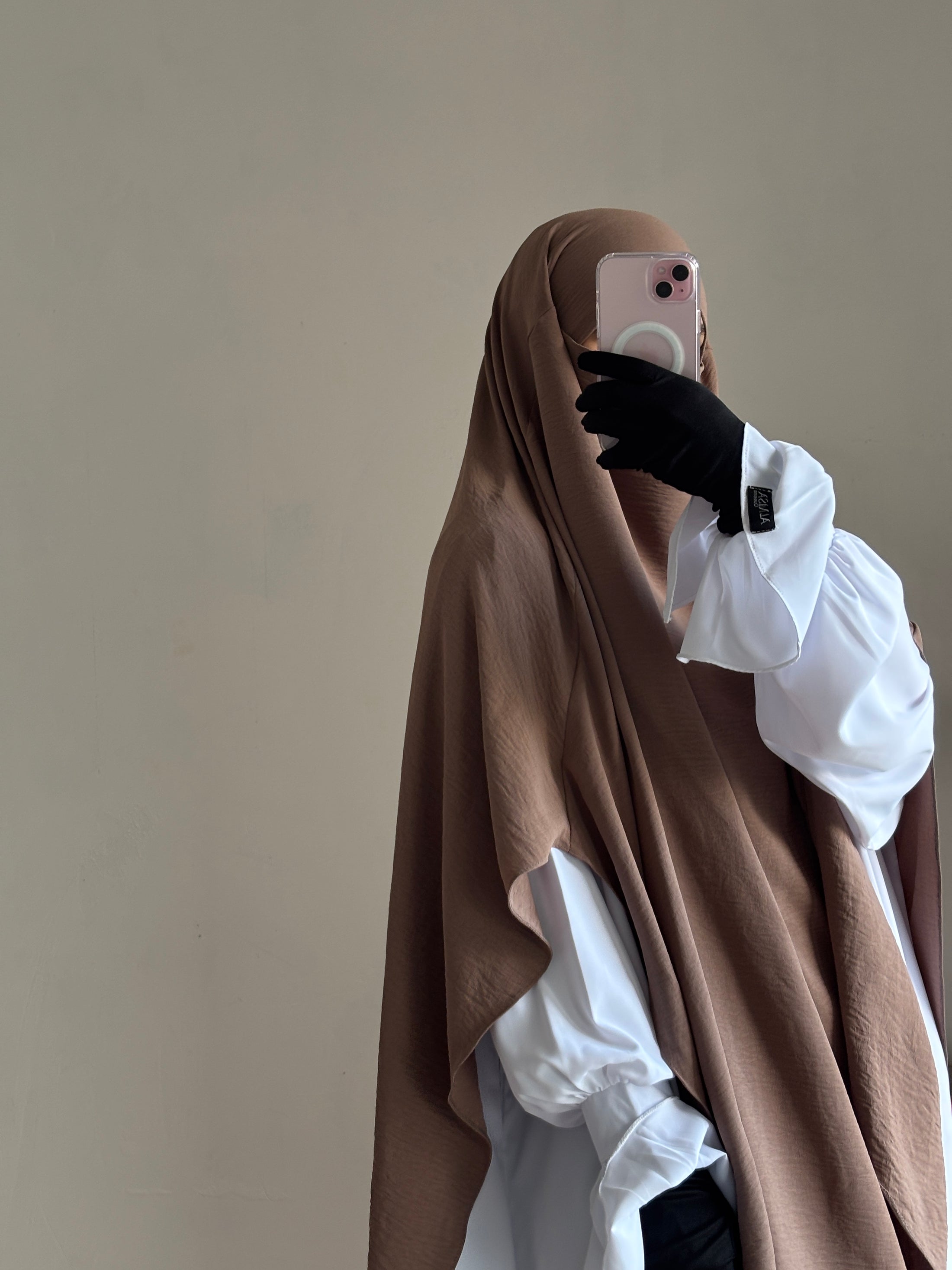 Rounded Khimar Maleeka Jazz