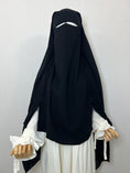 Charger l'image dans la visionneuse de la galerie, Niqab/Sitar Salma casquette boutons de pression