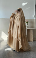 Charger l'image dans la visionneuse de la galerie, Abaya Maleeka Whool Peach