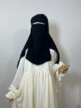 Charger l'image dans la visionneuse de la galerie, Niqab/sitar Zahra Pull down Noir
