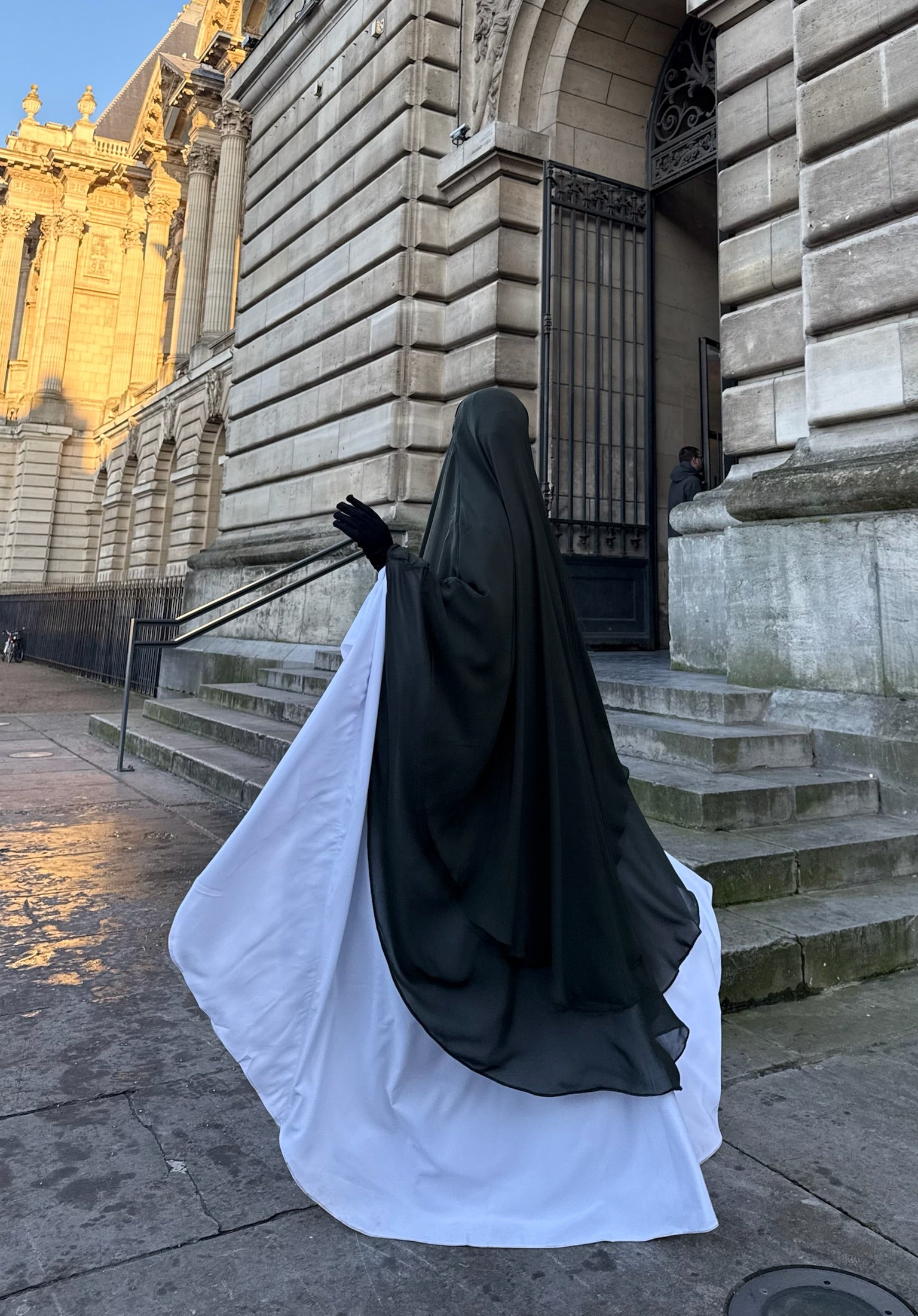 Khimar Tarha 2 voiles arrondi