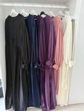 Load image into Gallery viewer, Abaya Balqis Soie de médine