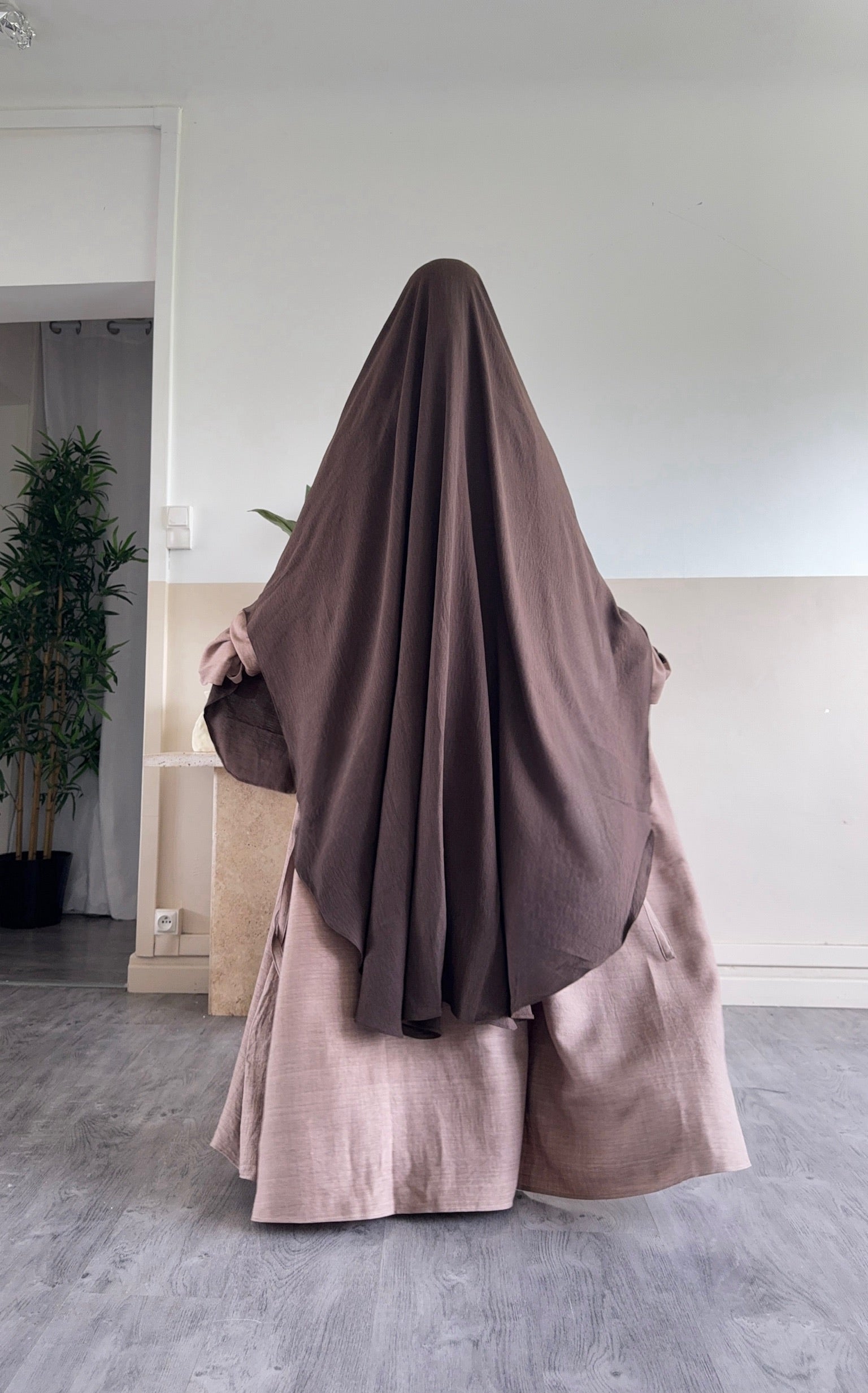 Rounded Khimar Maleeka Jazz