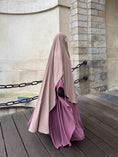 Charger l'image dans la visionneuse de la galerie, Khimar arrondi Maleeka T2 150cm (Whool Peach)
