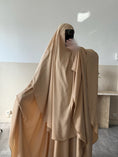 Load image into Gallery viewer, Khimar rounded Maleeka (Whool Peach)