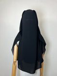 Load image into Gallery viewer, Niqab/Sitar Afiya casquette Noir