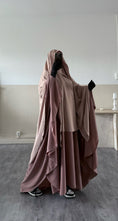 Charger l'image dans la visionneuse de la galerie, Abaya Maleeka Whool Peach