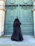 Load image into Gallery viewer, Set Imany Kimono effet Lin + sous abaya