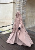 Charger l'image dans la visionneuse de la galerie, Khimar Joumana Whool peach