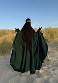 Charger l'image dans la visionneuse de la galerie, Abaya Maleeka Soie de Medine
