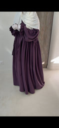 Load image into Gallery viewer, Abaya Balqis Soie de médine