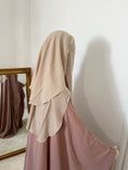 Charger l'image dans la visionneuse de la galerie, Niqab/Sitar 3 voiles 90 cm