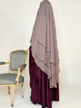 Charger l'image dans la visionneuse de la galerie, Half niqab Mousseline 2 voiles