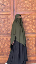 Charger l'image dans la visionneuse de la galerie, Khimar Joumana Whool peach