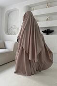 Charger l'image dans la visionneuse de la galerie, Khimar Joumana Soie de Médine
