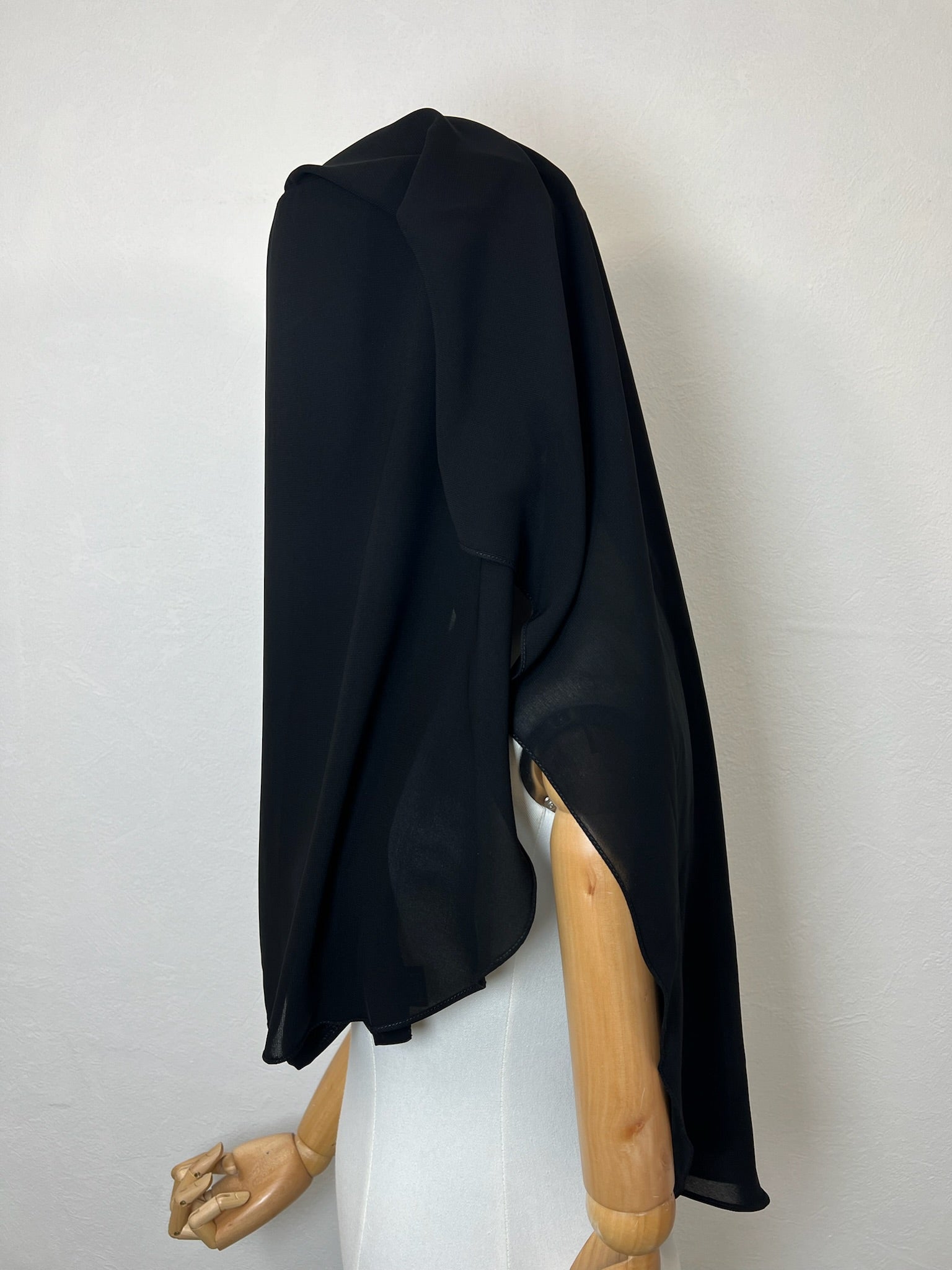 Niqab/sitar Zahra casquette sans fil Noir