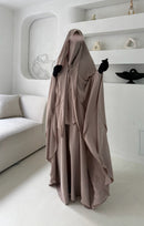 Abaya Maleeka-Seide aus Medina