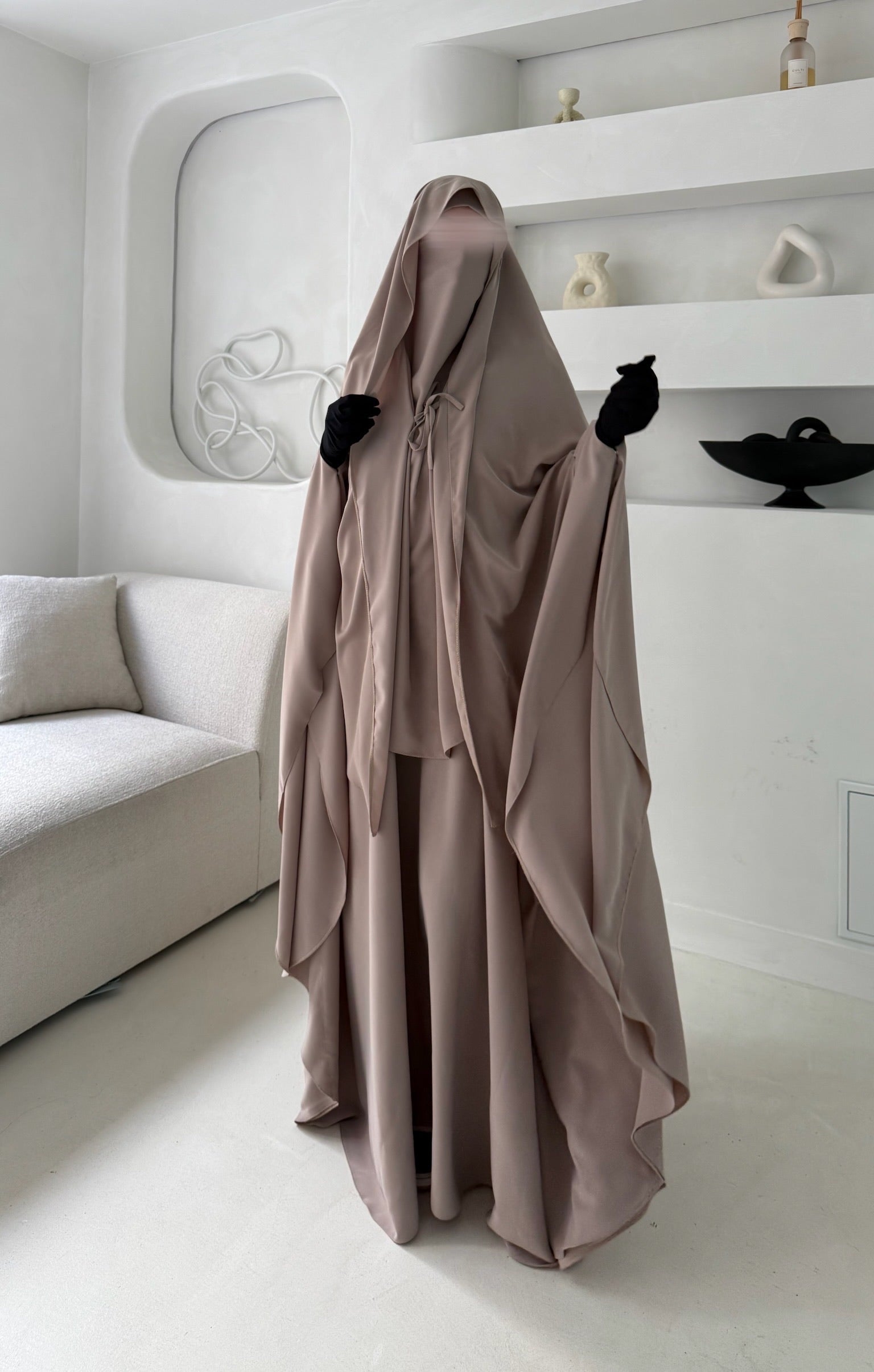 Abaya Maleeka Soie de Medine