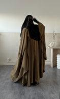 Load image into Gallery viewer, Set Maleeka kimono + sous abaya SM
