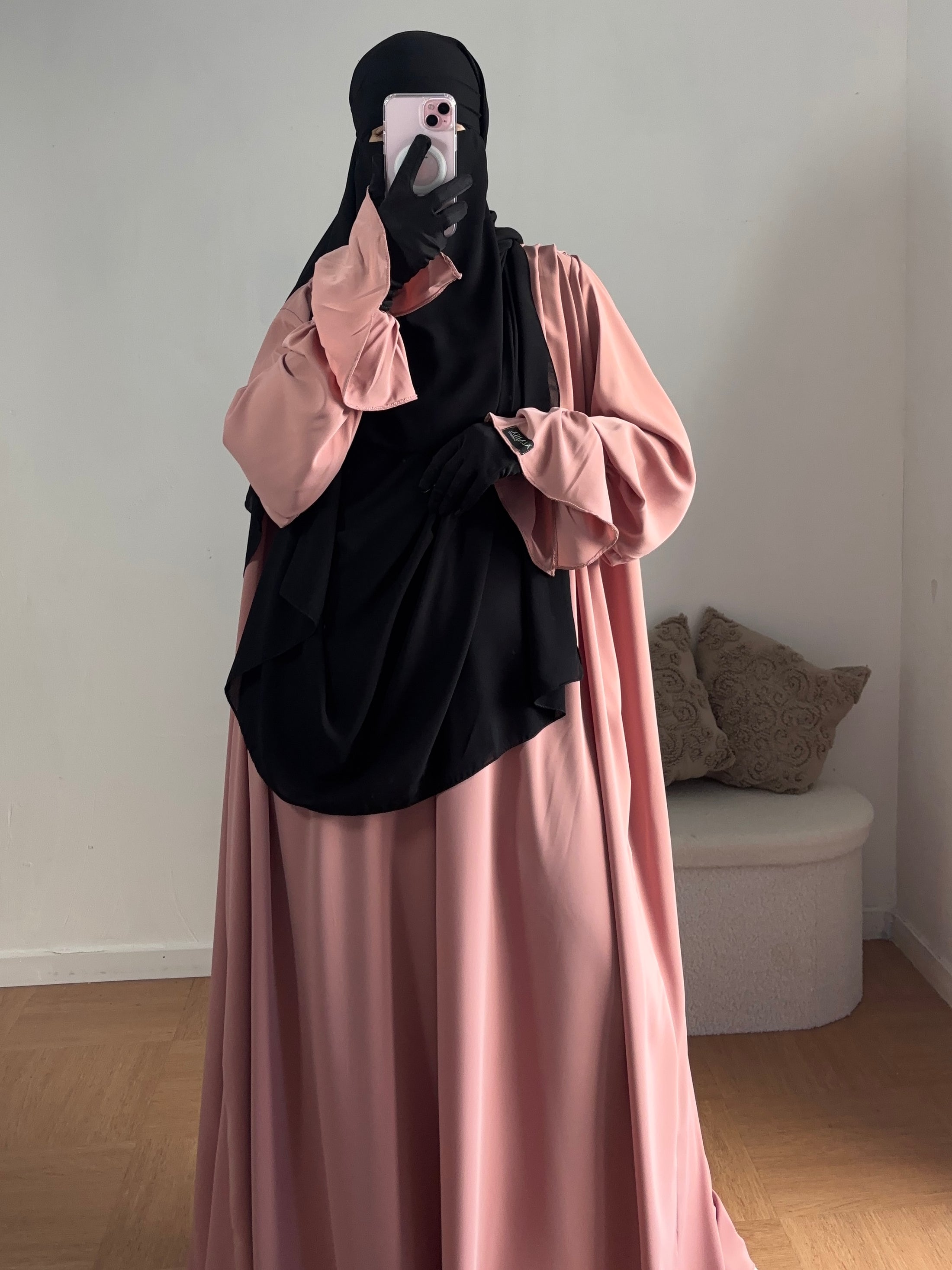 Abaya Yaqout Soie de Médine