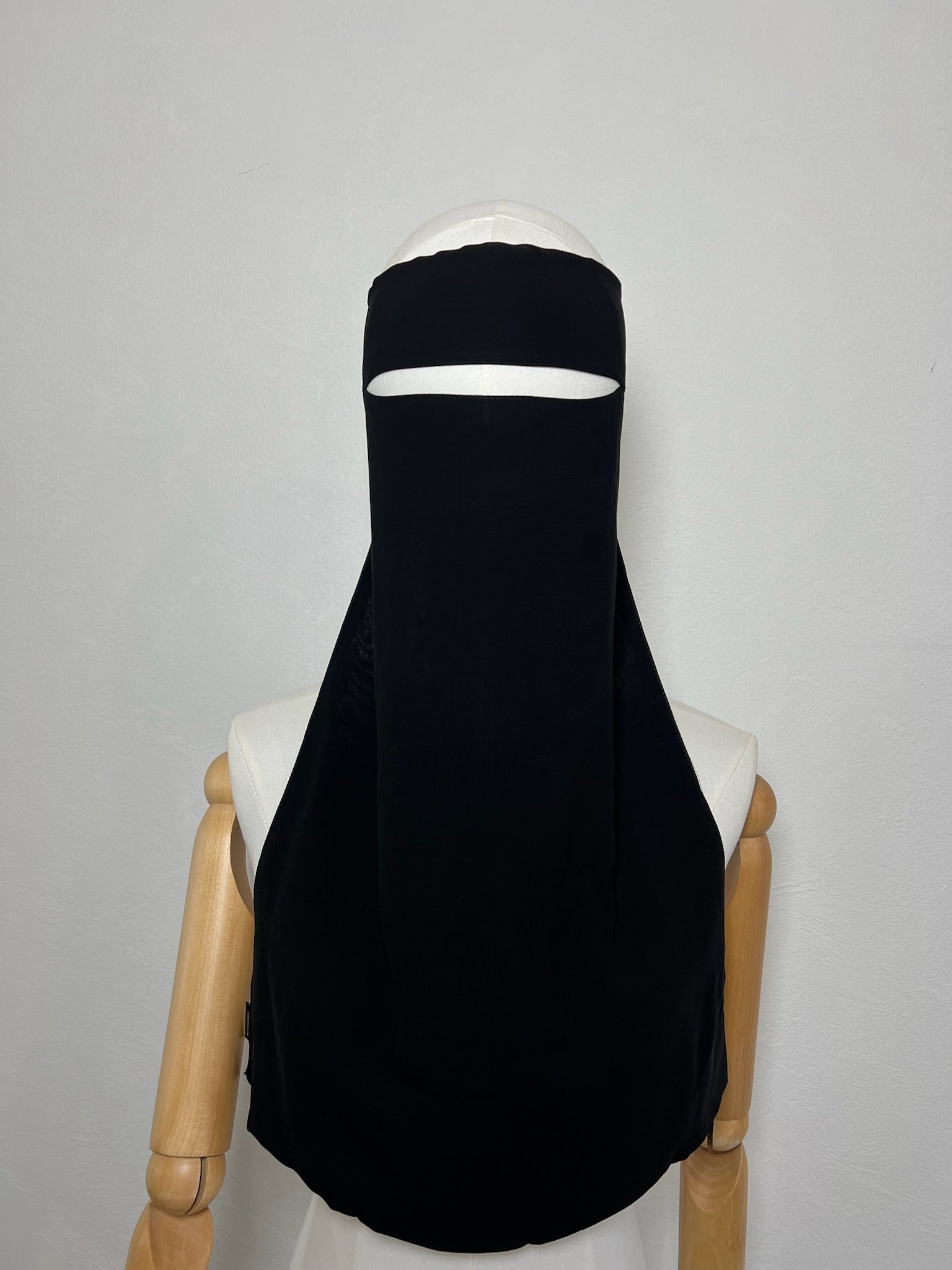 Niqab Saoudi sans fil Noir