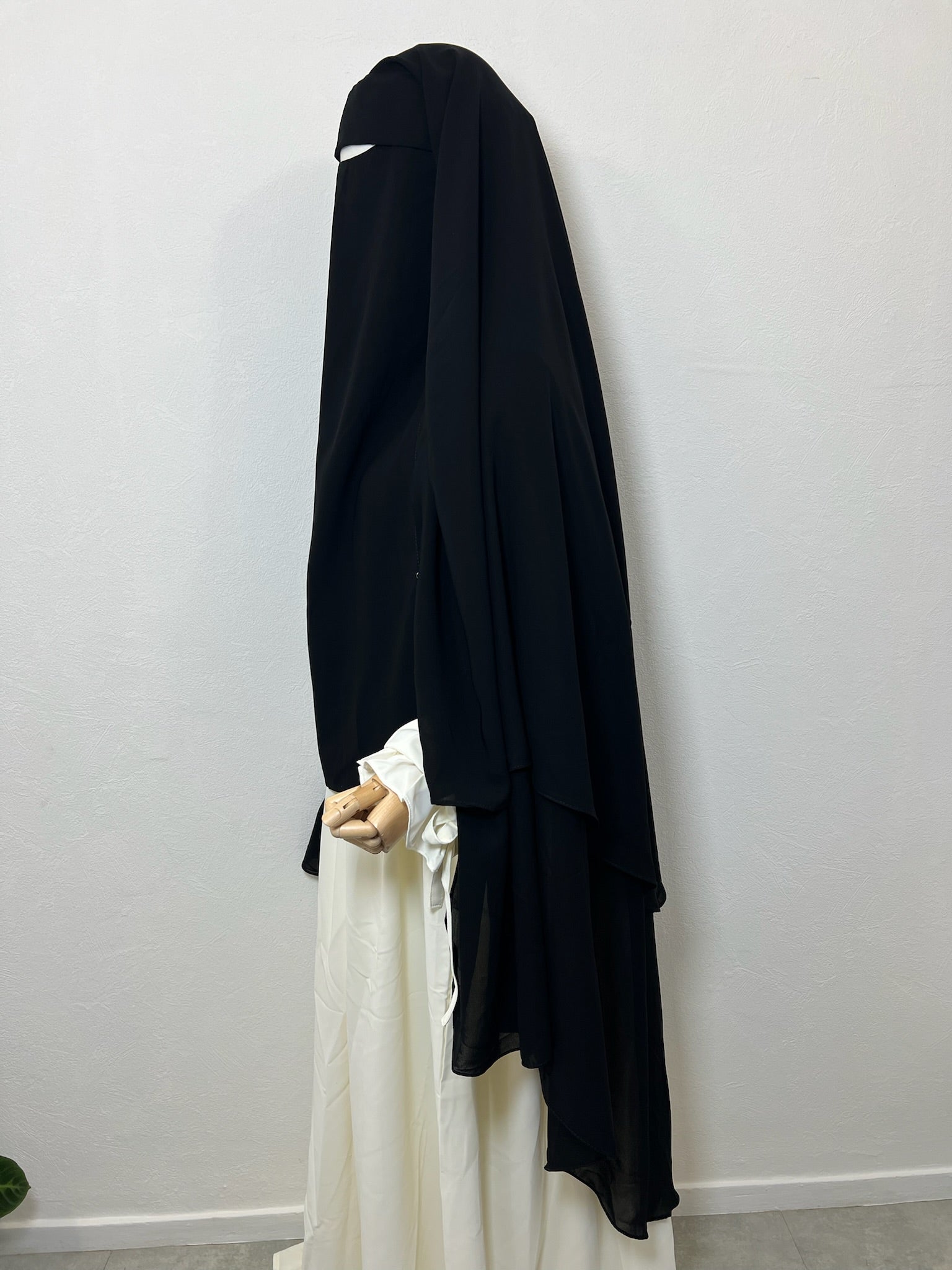 Niqab/Sitar Salma casquette boutons de pression