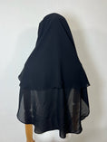 Bild in Galerie-Betrachter laden, Niqab/sitar Zahra Pull down Noir
