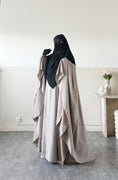 Load image into Gallery viewer, Set Maleeka kimono + sous abaya SM
