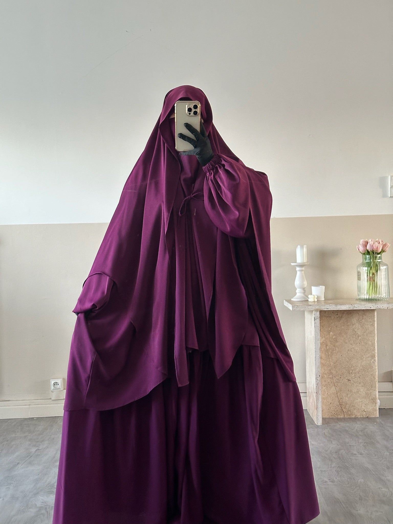 Khimar Joumana Soie de Médine