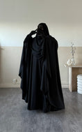 Load image into Gallery viewer, Set Maleeka kimono + sous abaya SM
