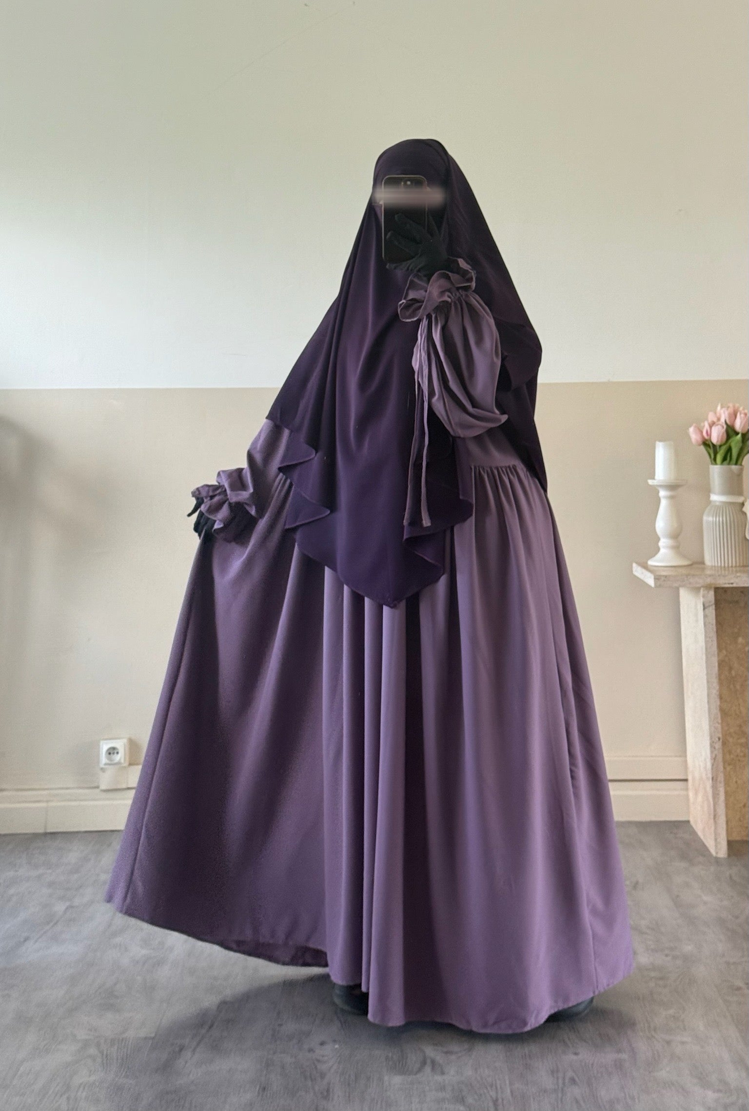 Khimar Sarah (Soie de Médine) T1