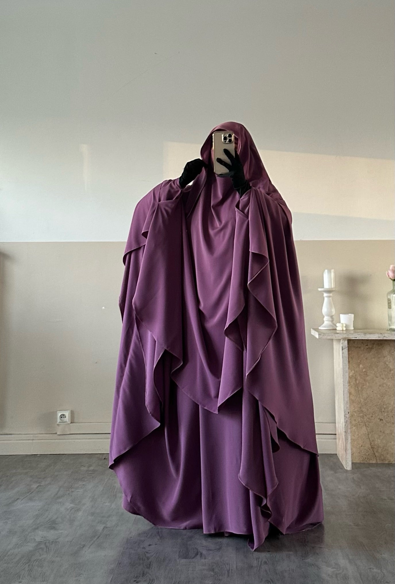 Khimar Jouwayriyyah Casquette Soie de médine