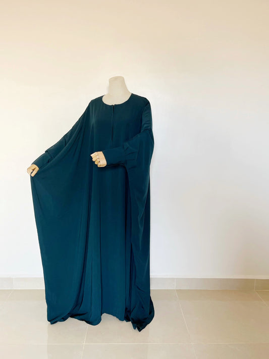 Abaya Saudia (Wollpfirsich)