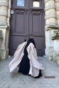 Load image into Gallery viewer, Set Maleeka kimono + sous abaya SM
