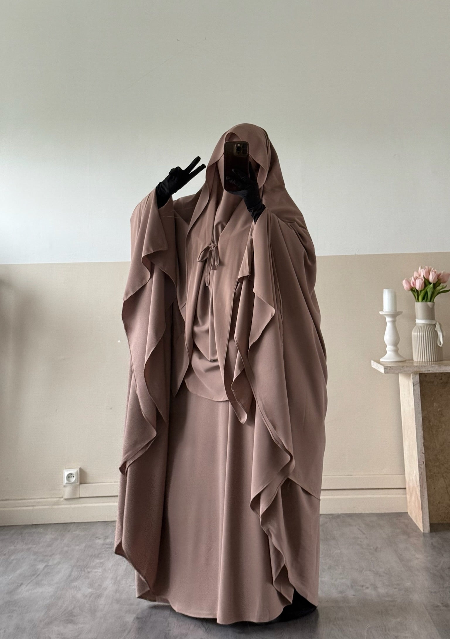 Khimar Joumana Silk from Medina