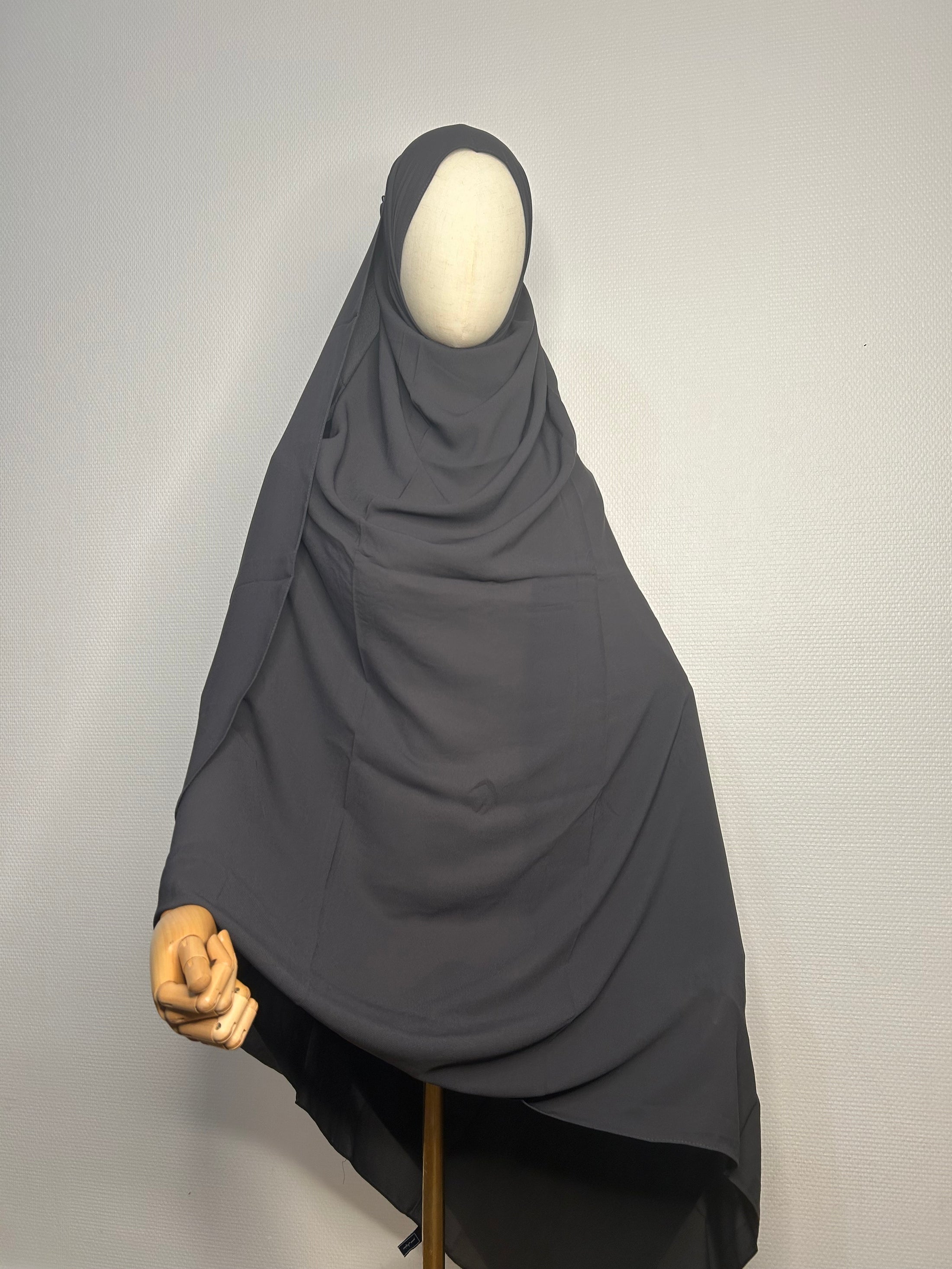 Maxi-Hijab zum Binden aus Seidenchiffon