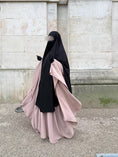 Charger l'image dans la visionneuse de la galerie, Abaya Maleeka Whool Peach
