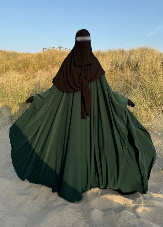 Abaya Maleeka Soie de Medine déstockage
