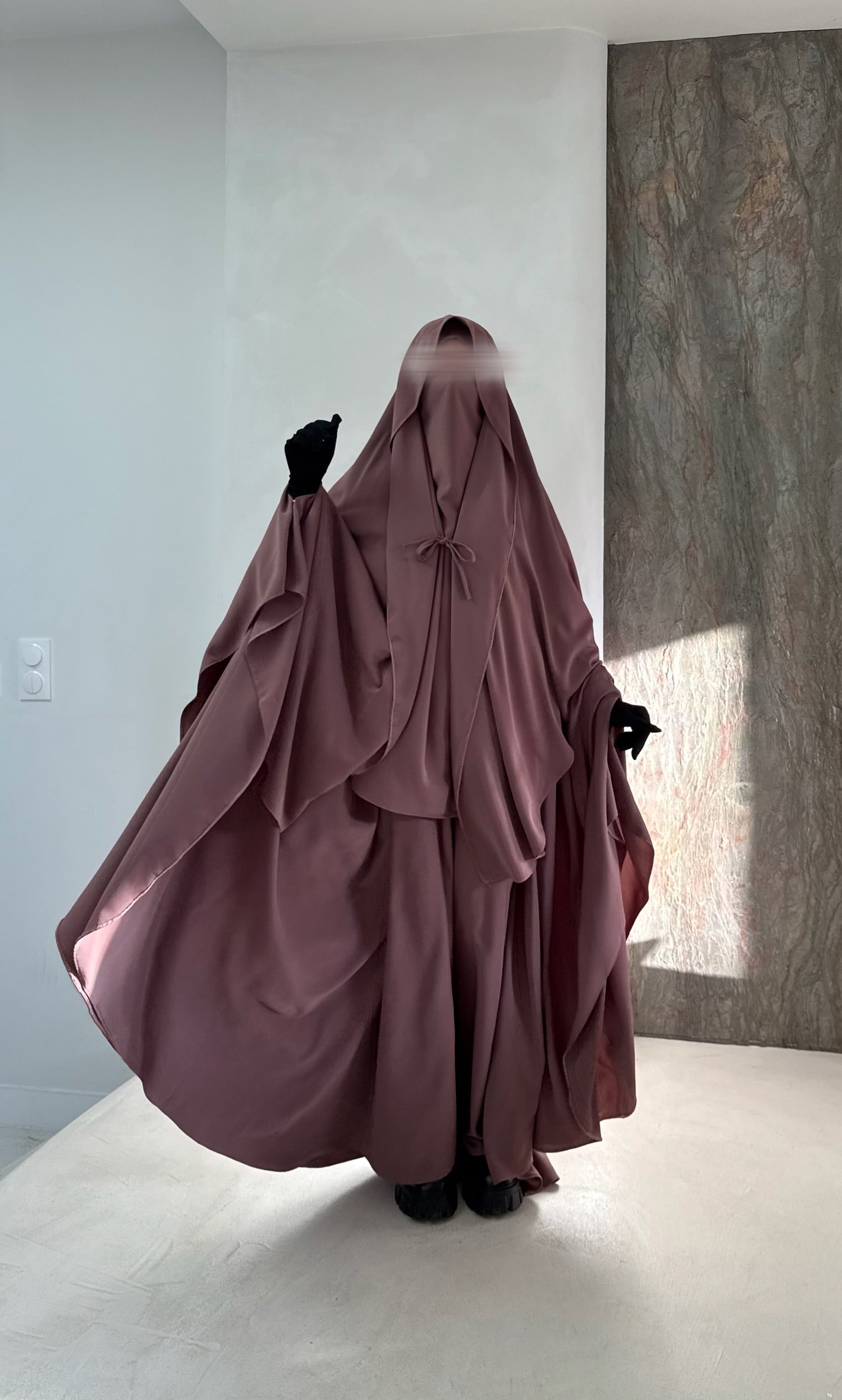 Abaya Maleeka Soie de Medine