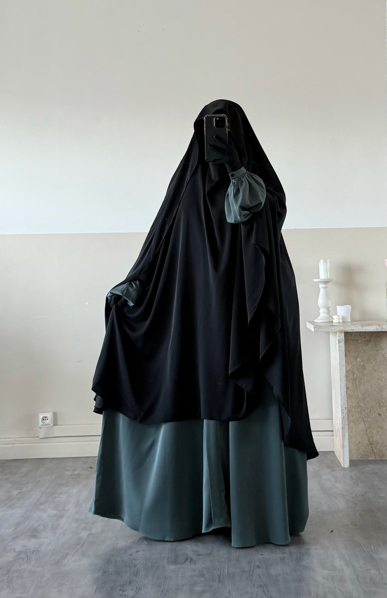 Khimar Jouwayriyyah Casquette Soie de médine