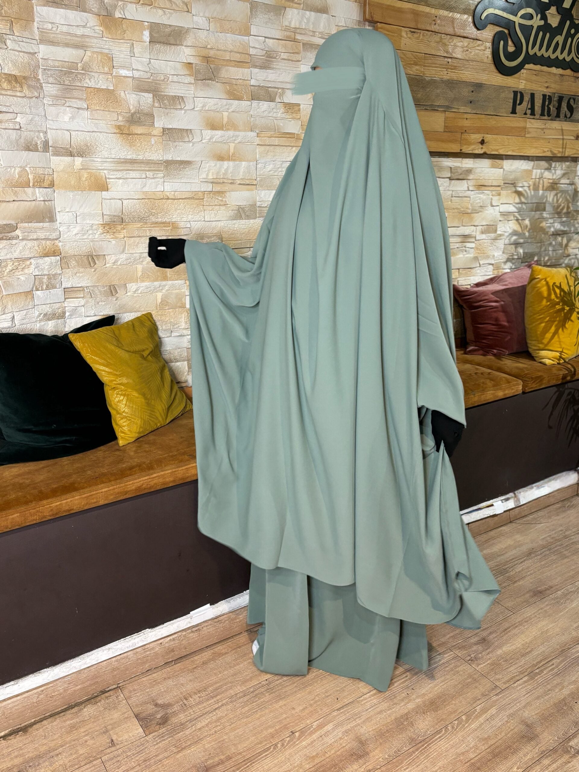 Jilbab 2 pieces Skirt Medina Silk