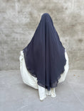 Charger l'image dans la visionneuse de la galerie, Khimar Tarha 2 voiles arrondi
